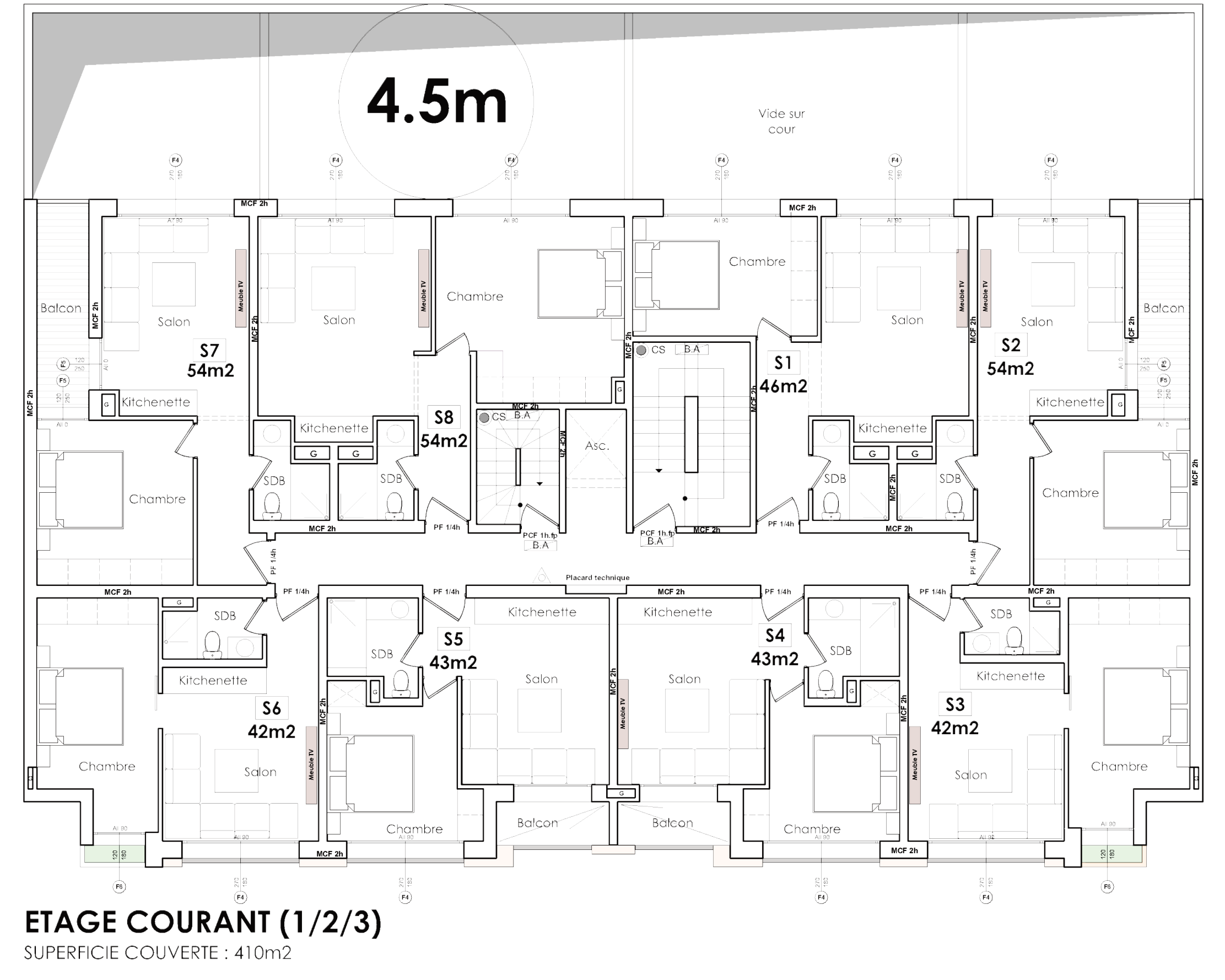 Plan 1er Étage