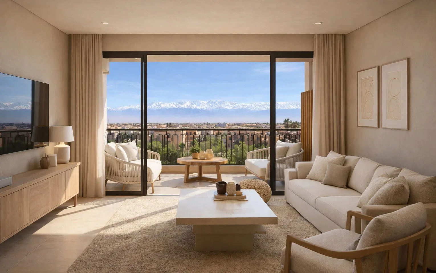 Marrakech – Appartements haut Standing avec piscine Hivernage