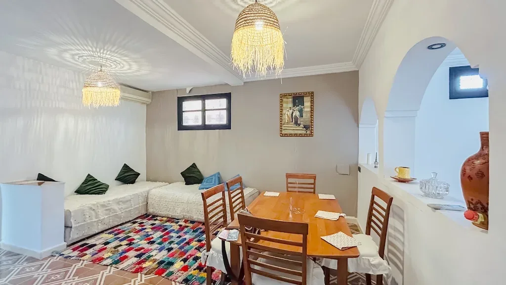 Maison d'hôtes avec terrasse – Secteur Route d'Amizmiz, Marrakech – maison a louer lalla takerkoust73