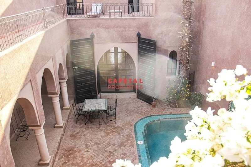 Location longue durée villa riad palmeraie de Marrakech - Photo 21