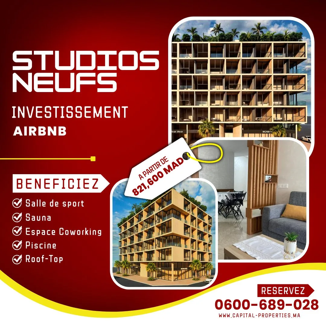 Studios neufs Guéliz Marrakech - Photo 8