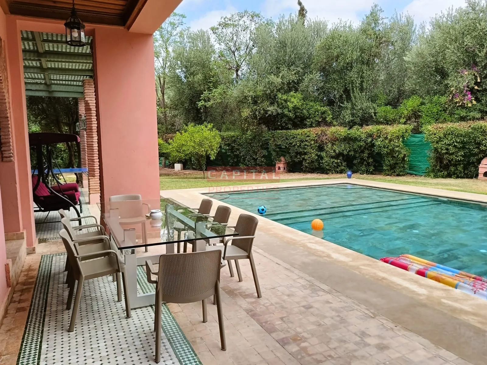 Location longue durée villa Palmeraie de Marrakech - Photo 2