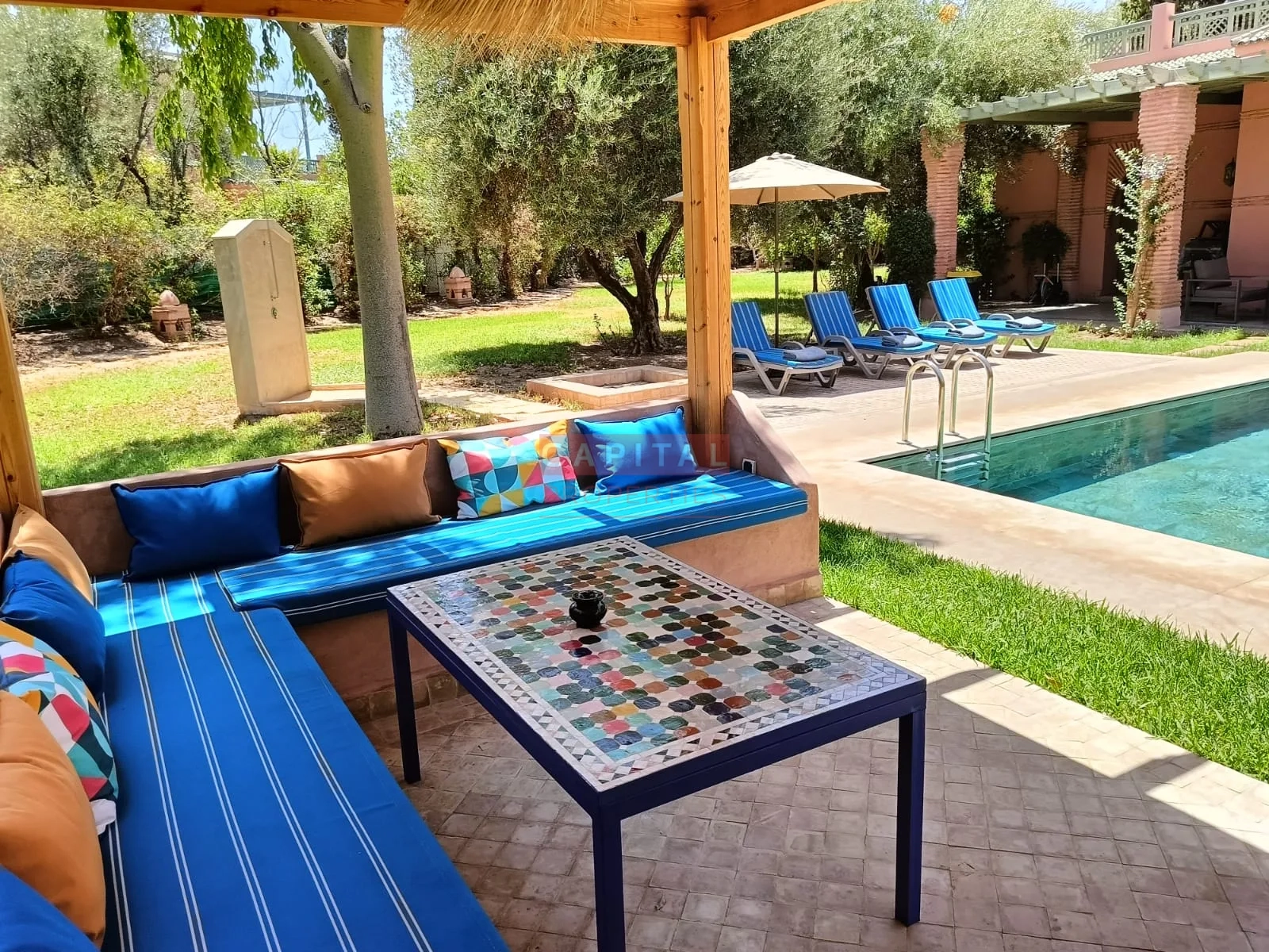 Location longue durée villa Palmeraie de Marrakech - Photo 44