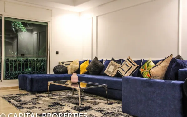 location longue durée appartement meublé F2 guéliz - Photo 36