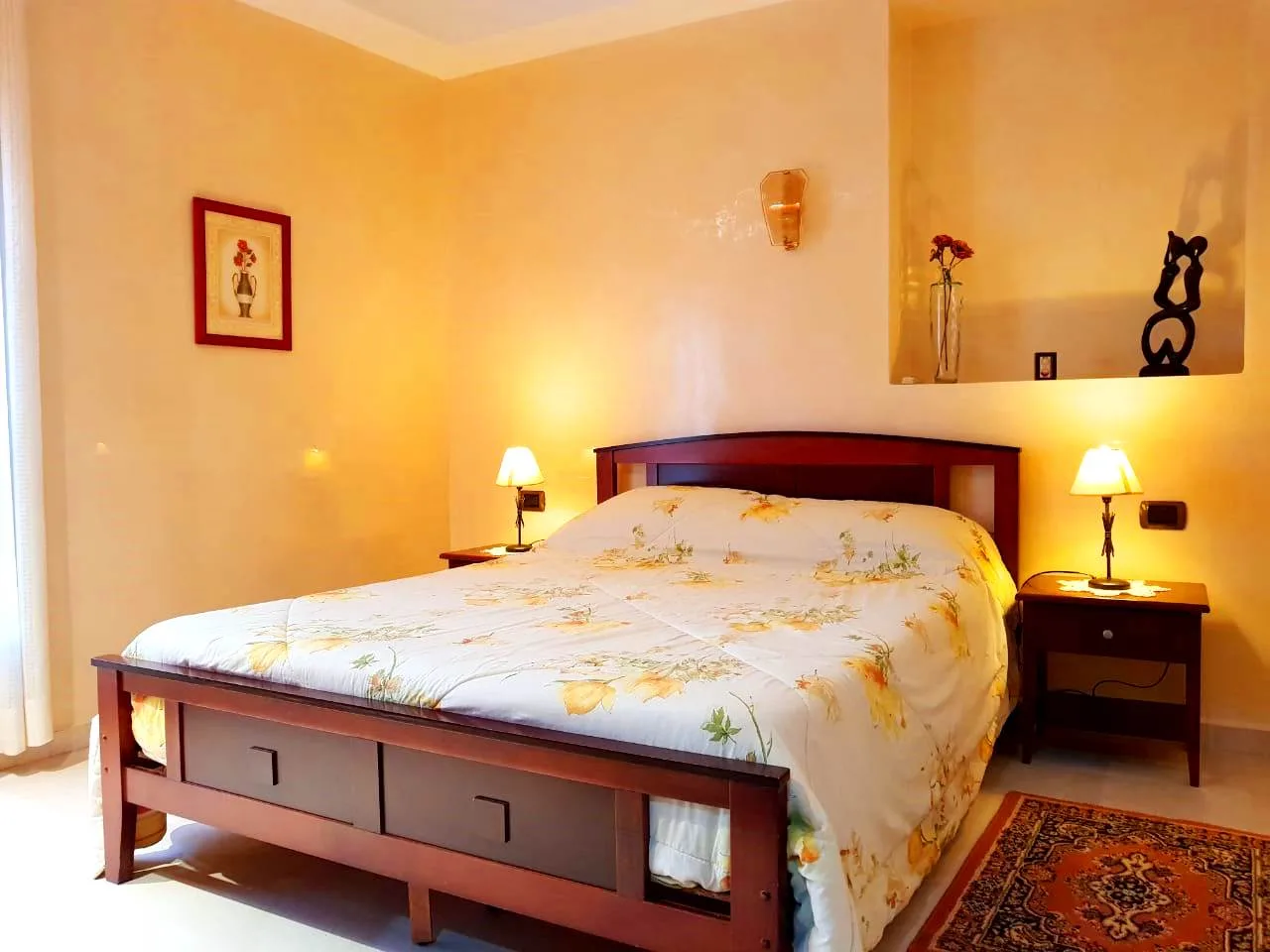location longue durée appartement meublé F2 guéliz - Photo 9
