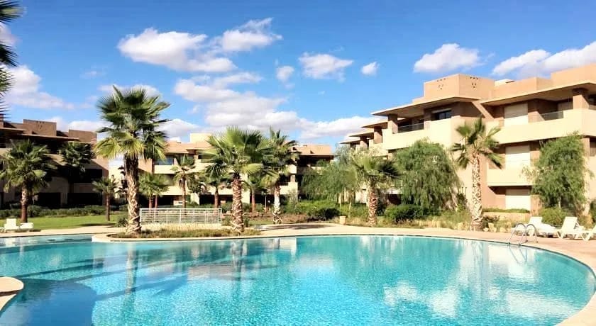 location studio meublé rez de jardin golf prestigia marrakech - Photo 2