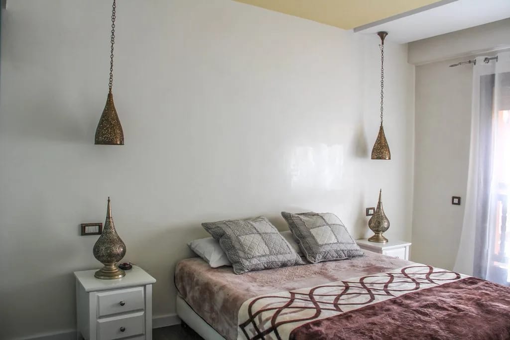 location longue durée appartement marrakech guéliz - Photo 12