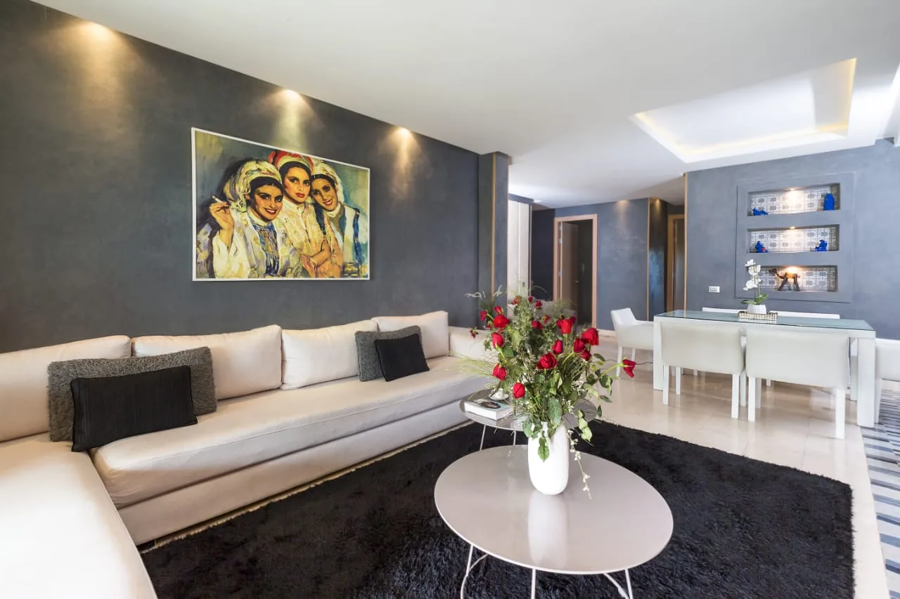 Location longue durée appartement golf prestigia marrakech - Photo 8