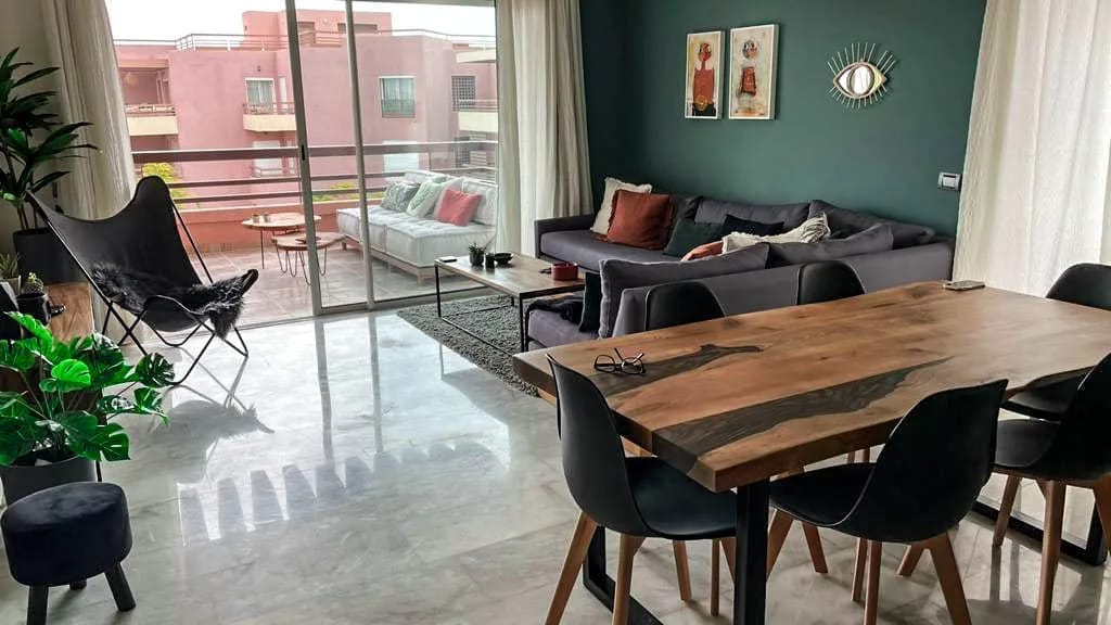 Luxueux appartement à vendre avenue Mohamed 6 Marrakech - Photo 2