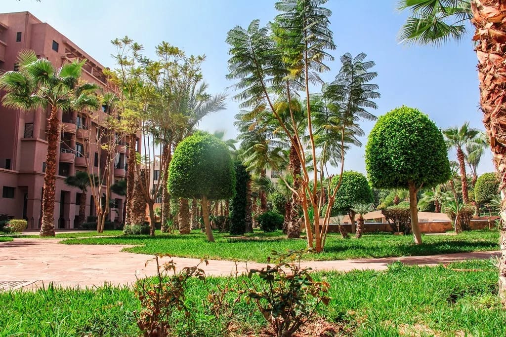 Location longue durée appartement duplex Hivernage Marrakech - Photo 2