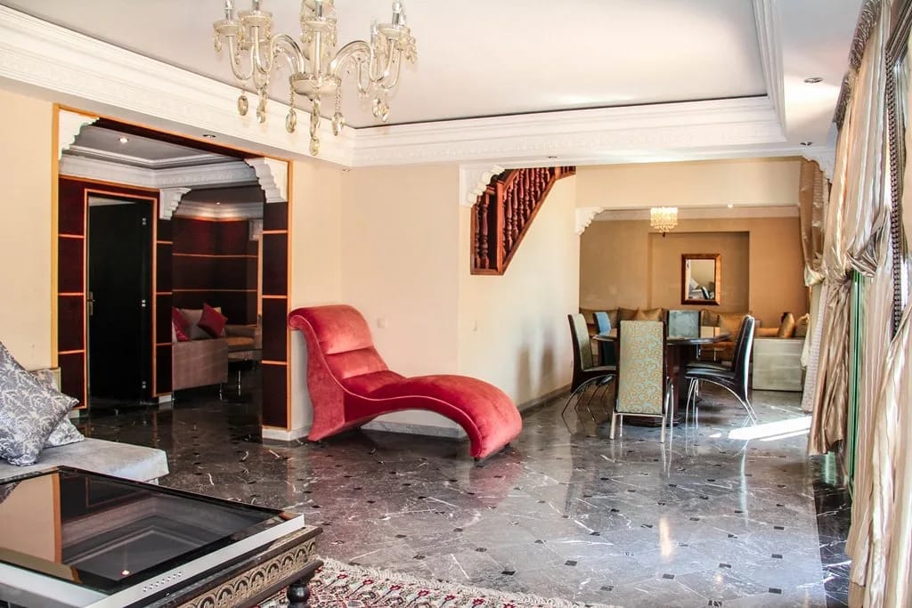 Location longue durée appartement duplex Hivernage Marrakech - Photo 3