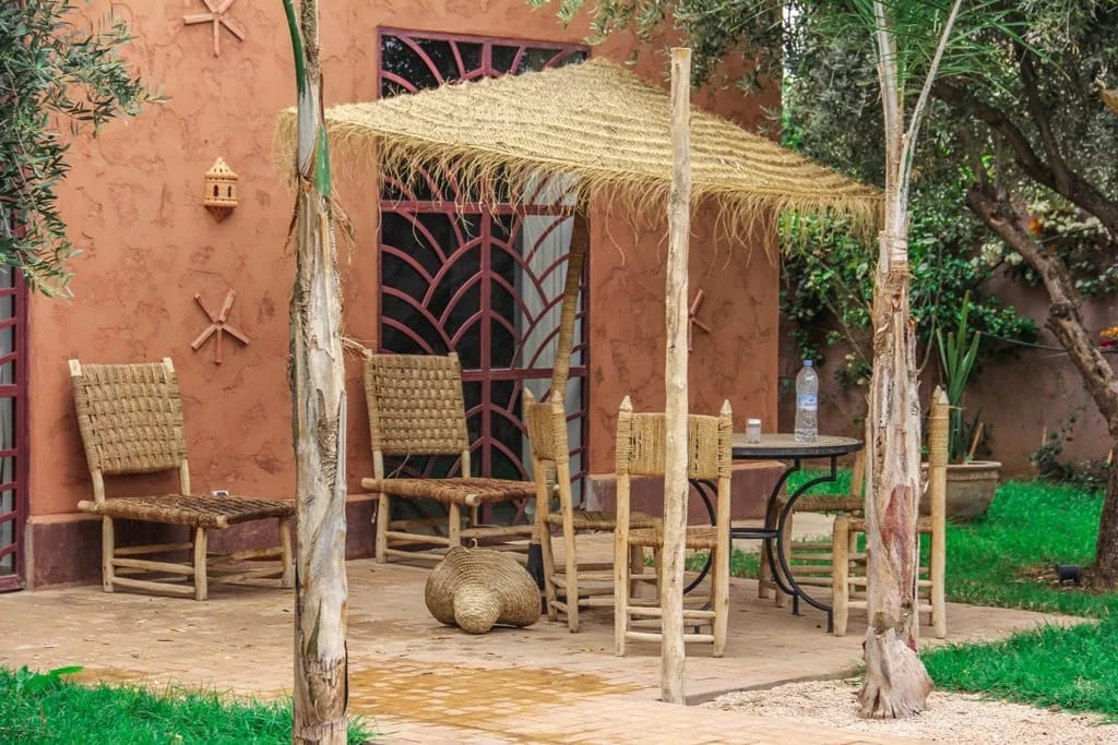 Location longue durée belle villa meublé route de fes Marrakech - Photo 18