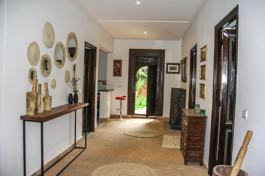 Location longue durée belle villa meublé route de fes Marrakech - Photo 9