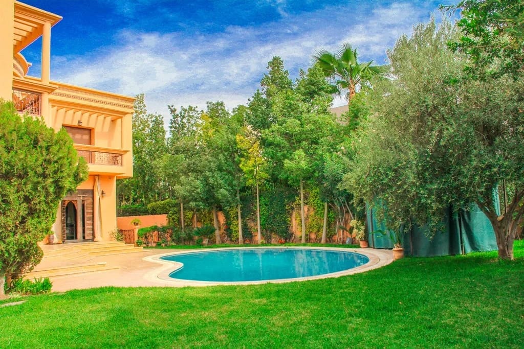Sublime villa à vendre à Targa Marrakech avec piscine - Photo 3