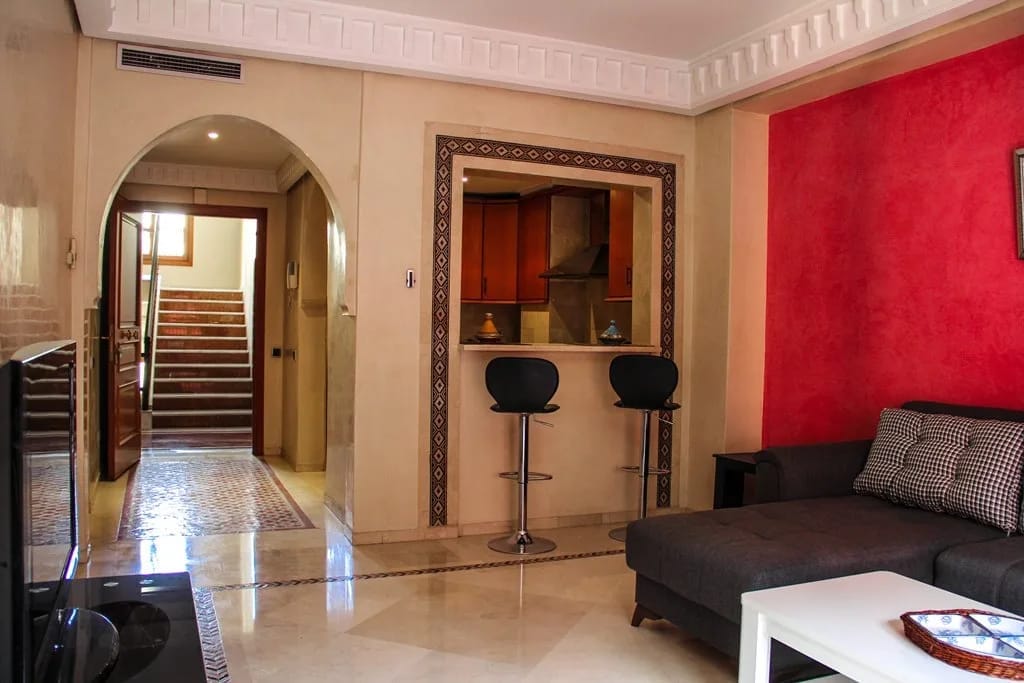 Location appartement longue durée Plazza Marrakech - Photo 4