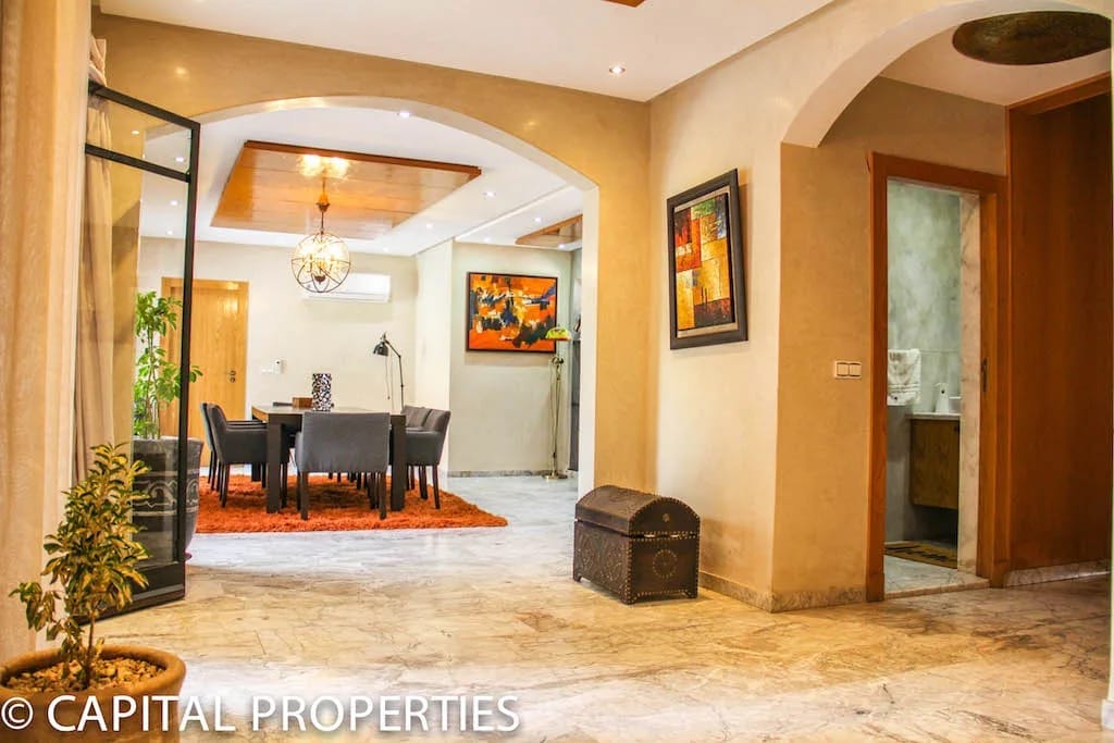 Belle villa location longue duree Bab Ighli Marrakech - Photo 5