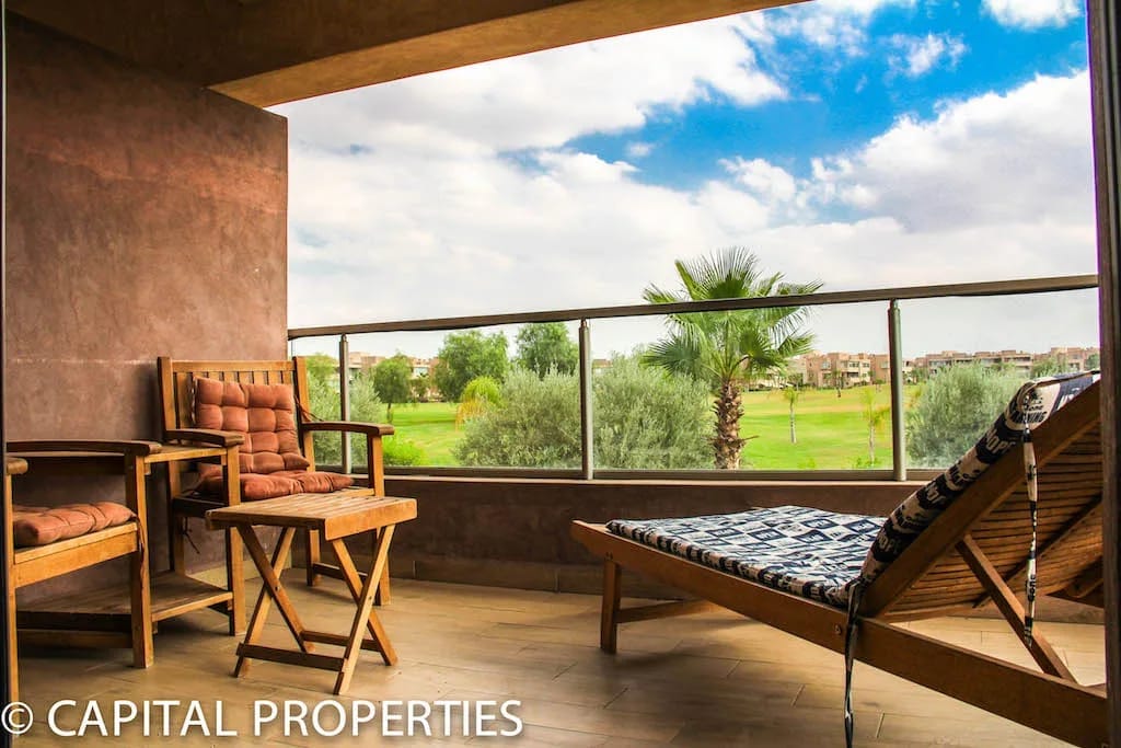 Location appartement meuble golf prestigia jade marrakech - Photo 2
