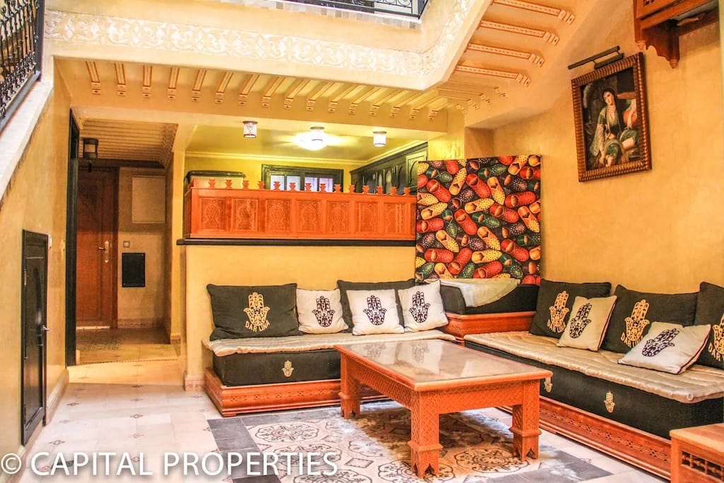 Location longue durée Riad a Marrakech - Photo 5