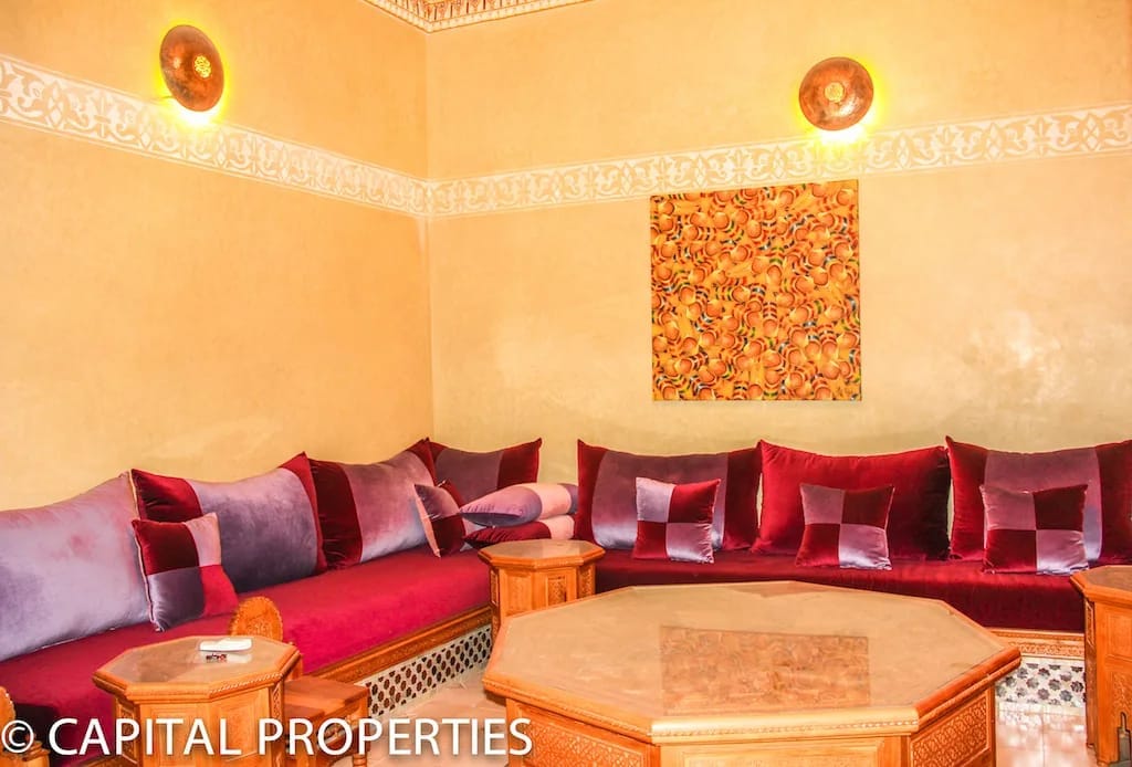 Location longue durée Riad a Marrakech - Photo 8