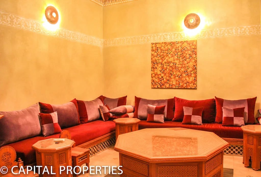 Location longue durée Riad a Marrakech - Photo 9
