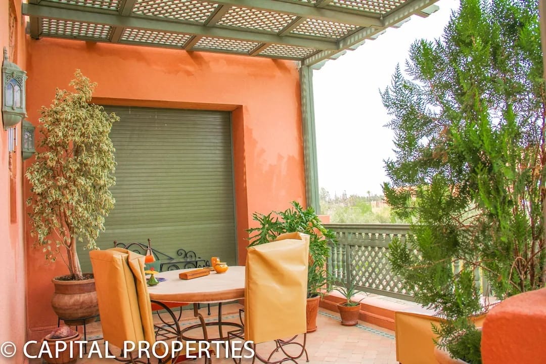 Location lumineux appartement longue durée palmeraie de marrakech - Photo 24