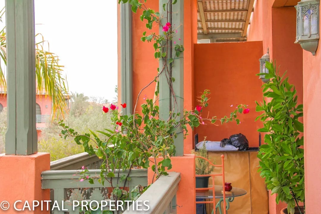 Location lumineux appartement longue durée palmeraie de marrakech - Photo 6