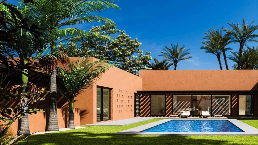 Programme neuf villas de luxe modernes plain-pied à Marrakech - Photo 5