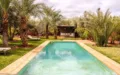 Location vacance Marrakech villa avec piscine jardin