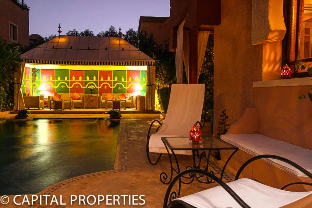 Location villa route de Ouarzazat Marrakech