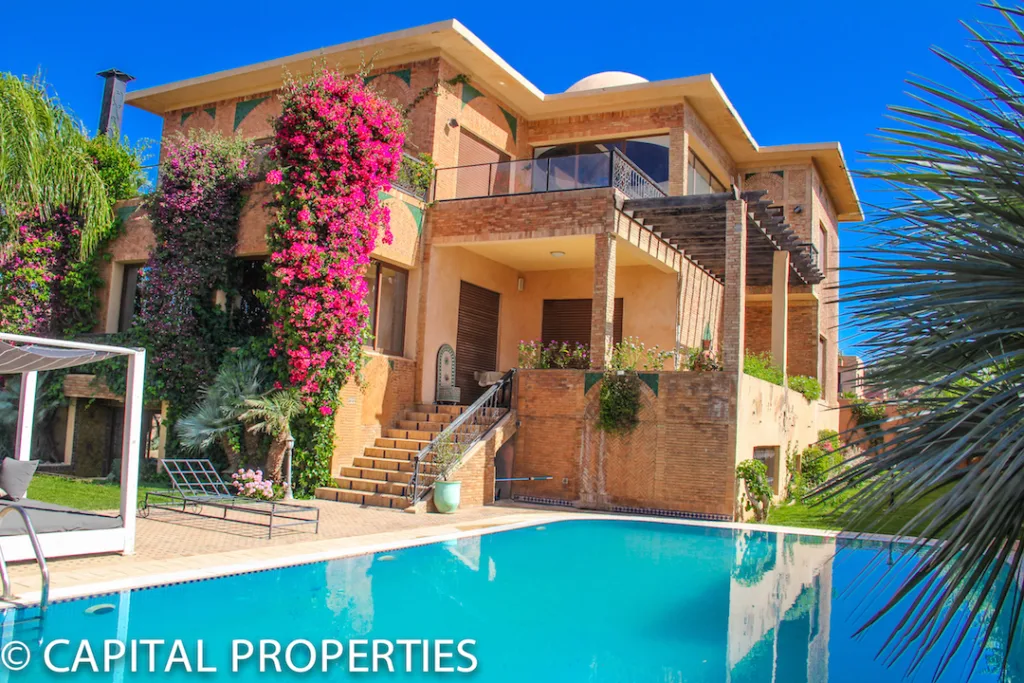 Villa à louer sur le golf d’Amélkis